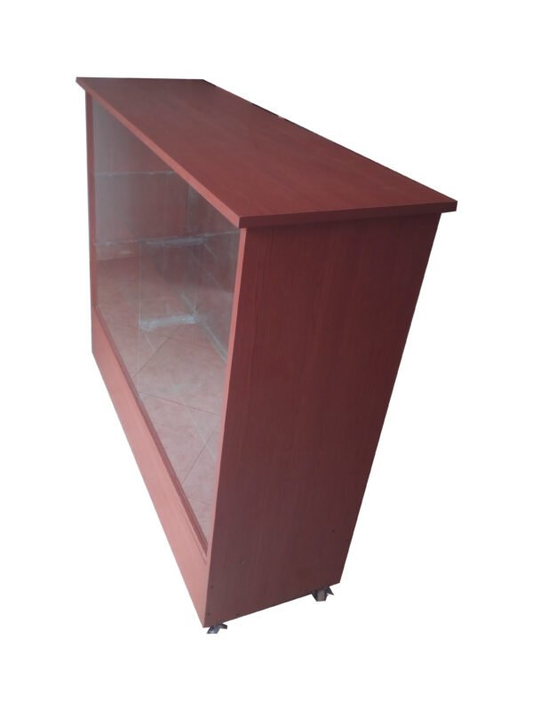 Brown Display Table - Brown Cherry - Image 4