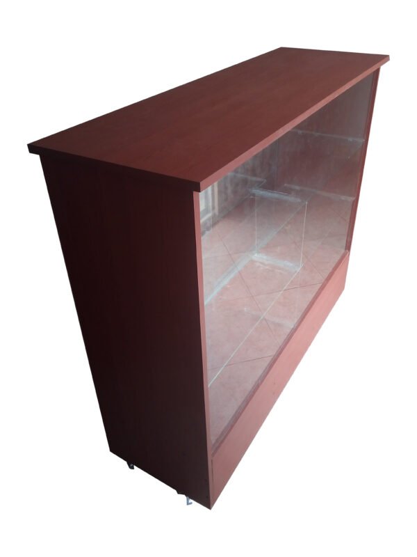 Brown Display Table - Brown Cherry