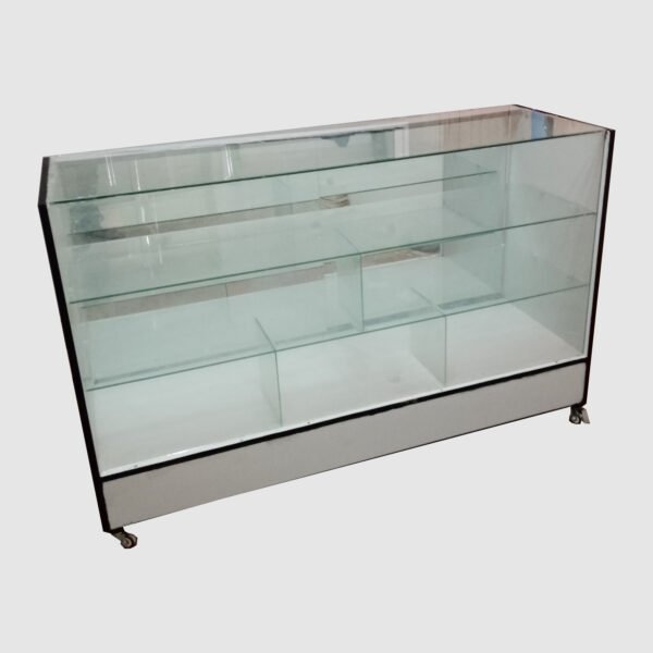 Glass Display Counter - White - Image 3