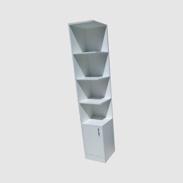 K119 Corner Shelves - White - Image 3