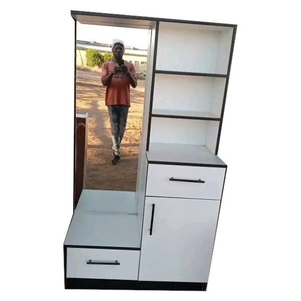 O85 Dressing Mirror - White