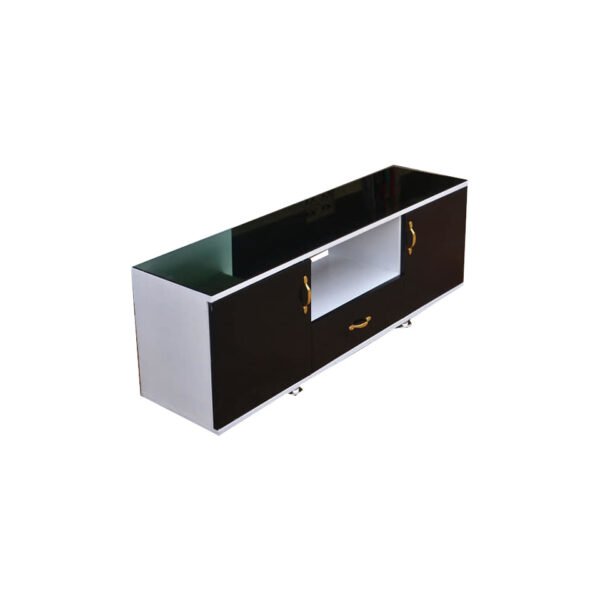 Elegant Wooden White TV Stand with Modern Touch