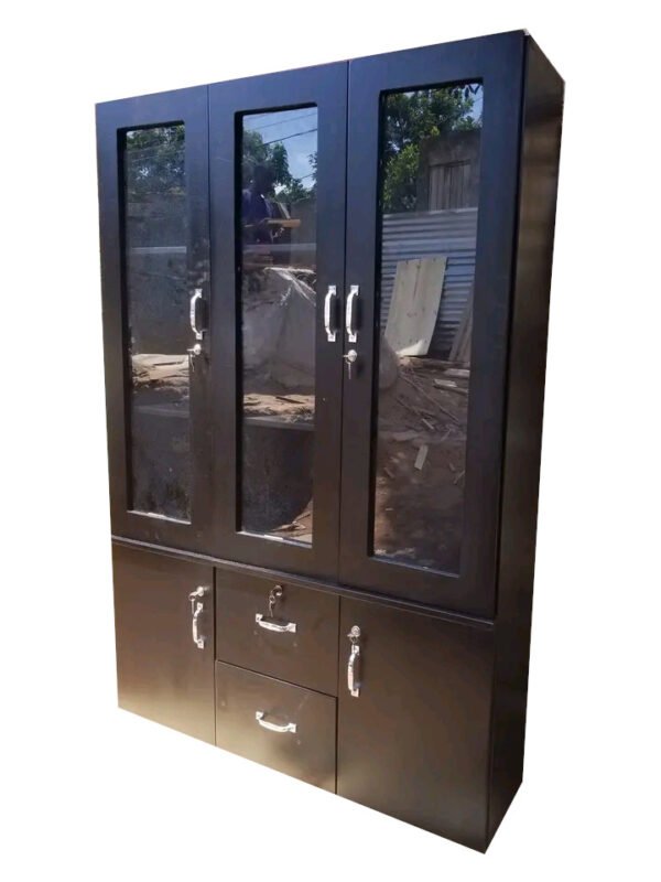 Elegant Black Sideboard with Spacious Storage